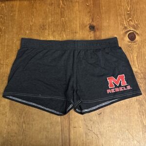 Sideline Apparel Women's Ole Miss Rebels Shorts Size XL Dark Gray
